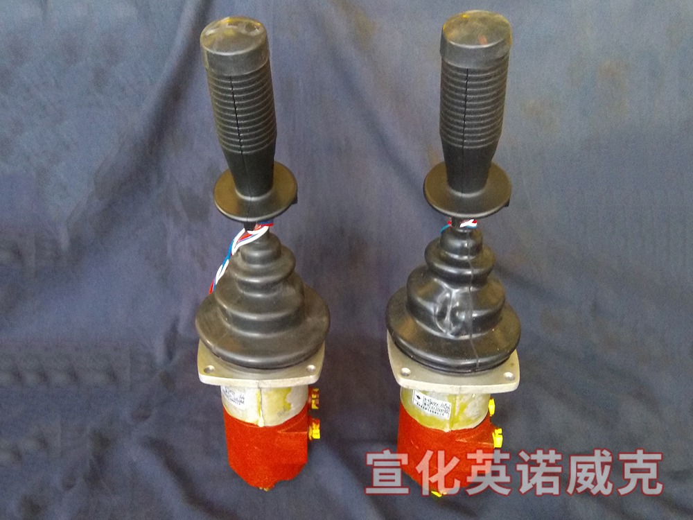 Handle operated valve for furnace dismantling machine